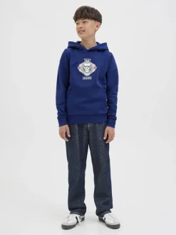 Jack and Jones junior farkut, JJICHRIS JJORIGINAL 492 JNR Sininen, Indigo
