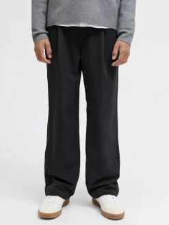 Jack and Jones Junior housut JPSTBILL BAMFORD PLEATED CHINO JNR, musta