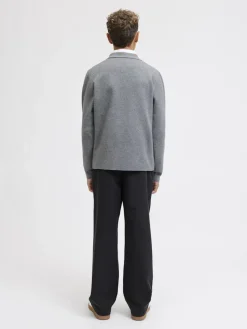 Jack and Jones Junior housut JPSTBILL BAMFORD PLEATED CHINO JNR, musta