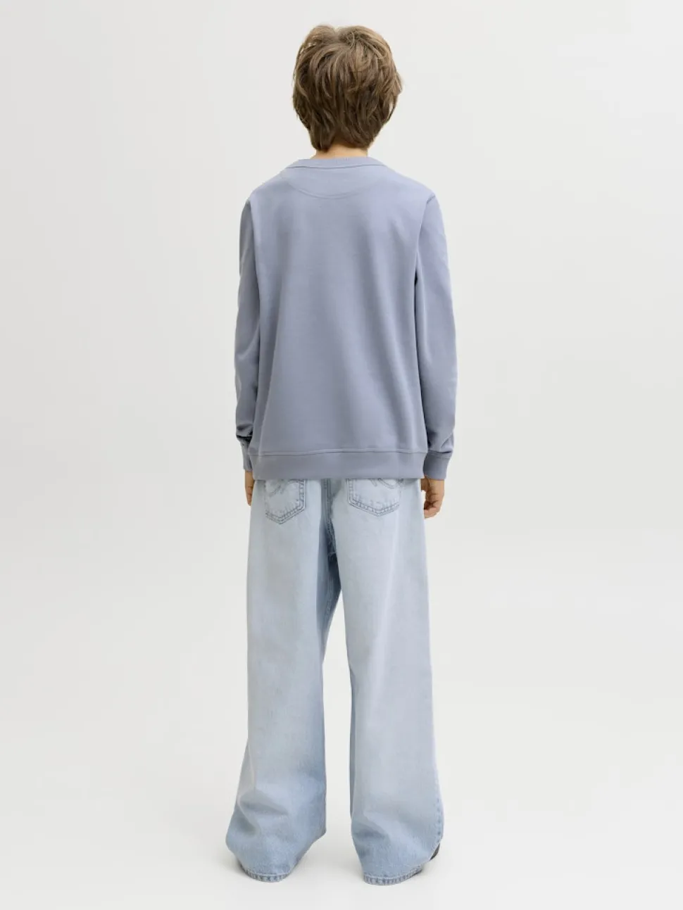 Jack and Jones Junior lasten farkut JJIDAVE JJORIGINAL SQ 151, sininen