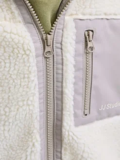 Jack and jones junior teddytakki, JJESOHO TEDDY JACKET JNR Beige