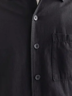 Jack and Jones miestan päällyspaita, JJEURBAN EDGE OVERSHIRT LS SN Black