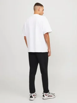 Jack and Jones Miesten Collegehousut JJIWILL JJAIR SWEAT PANTS Black