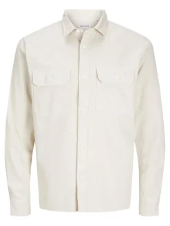 Jack and Jones miesten farkkupaita, JJETRAVIS SHIRT LS Moonbeam