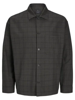Jack and Jones miesten paita, JPRBLAMADISON L/S OVERSHIRT BF Peat