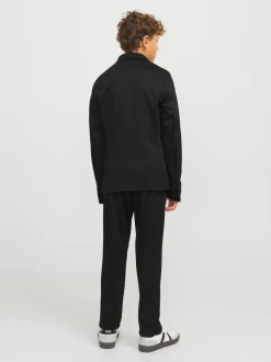 JACK&JONES JUNIOR lasten bleiseri, JJEJAXON JERSEY BLAZER NOOS JNR Musta