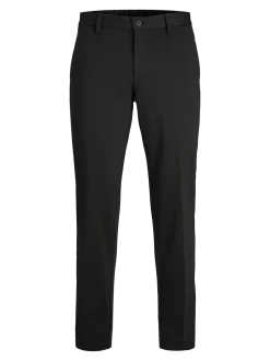 JACK&JONES JUNIOR lasten puvunhousut, JJEJAXON JERSEY TROUSER NOOS JNR Musta