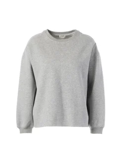 JcSophie naisten collegepusero Kaffir sweater, vaaleanharmaa