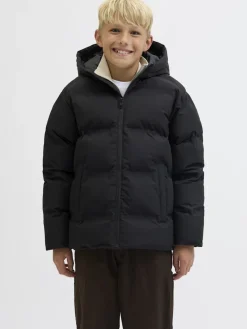 JJESOHO PUFFER HOOD JNR MUSTA