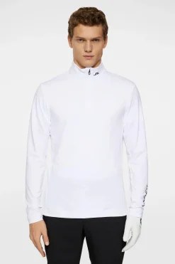 J.Lindeberg miesten paita, TOUR TECH MID LAYER NOS GOLF Valkoinen