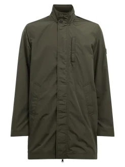 J.Lindeberg miesten parkatakki TERRY POLY COAT, Armeijanvihreä