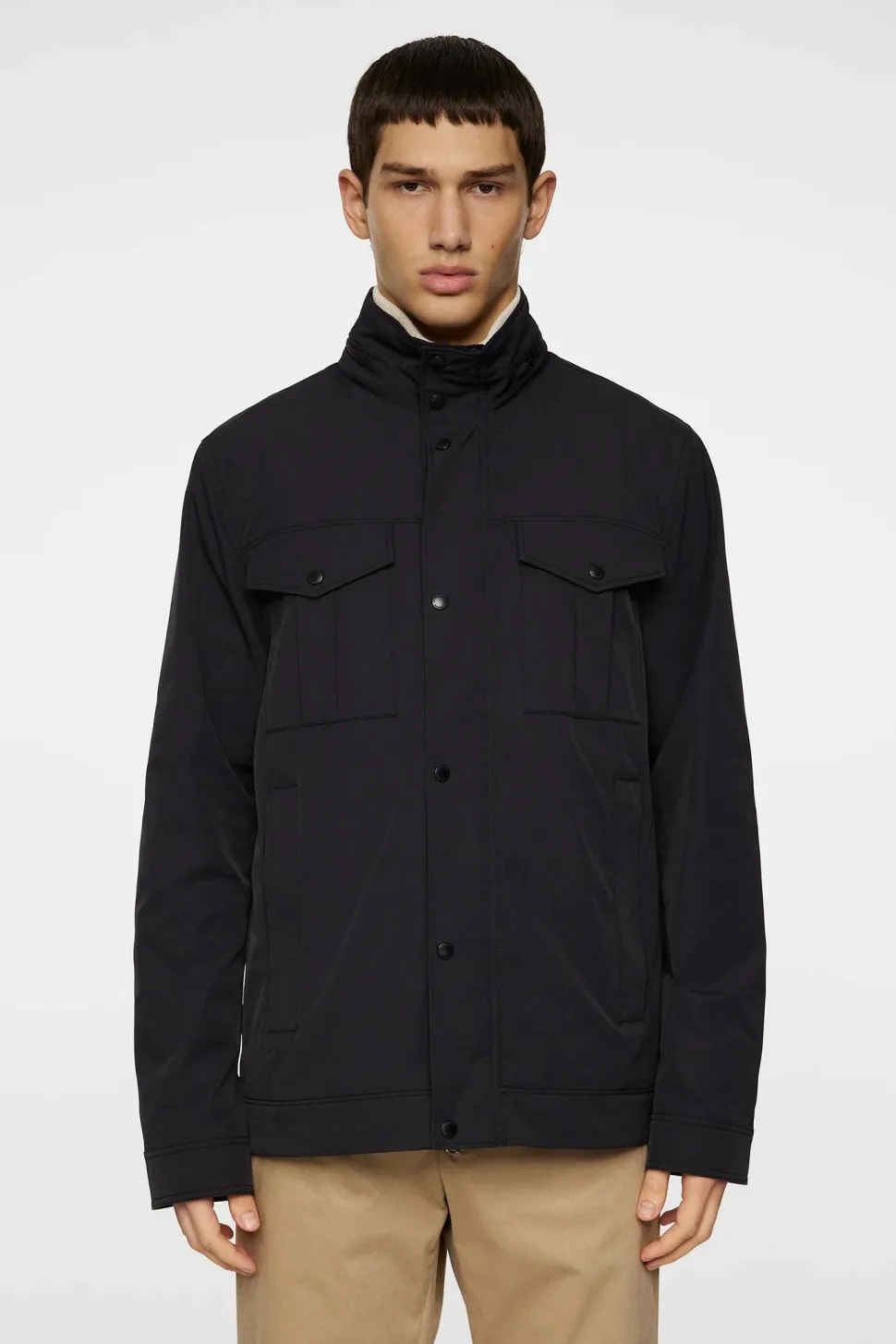 J.Lindeberg miesten takki, BAILEY POLY JACKET Musta