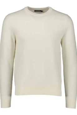 J.Lindeberg neule, COTTON STRUCTURE Valkoinen