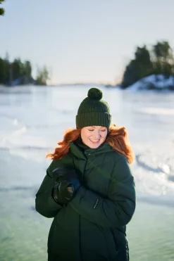 Joutsen Naisten Talvitakki REINA UNTUVATAKKI 104CM Tummanvihreä