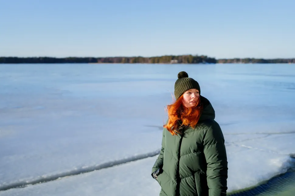 Joutsen Naisten Talvitakki REINA UNTUVATAKKI 104CM Tummanvihreä
