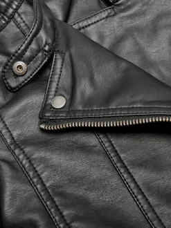 Kids Only keinonahkatakki, KONFREYA FAUX LEATHER BIKER Musta