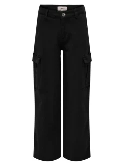 Kids Only Lasten Housut, KOGYARROW VOX CARGO PANT Musta