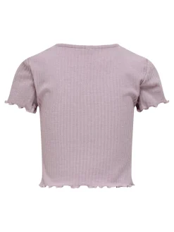 Kids Only t-paita, KOGNELLA SS ONECK TOP Liila