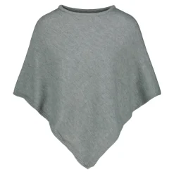 Klement Naisten Poncho, ANNE PONCHO Vaaleanharmaa