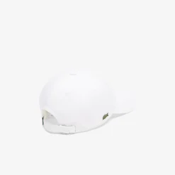 Lacoste lippis UNISEX LACOSTE ORGANICS COTTON, valkoinen
