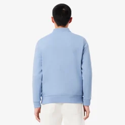Lacoste miesten neulepusero Brushed Cotton Fleex Jogger Sweatshirt, vaaleansininen