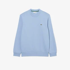 Lacoste miesten neulepusero Brushed Cotton Fleex Jogger Sweatshirt, vaaleansininen