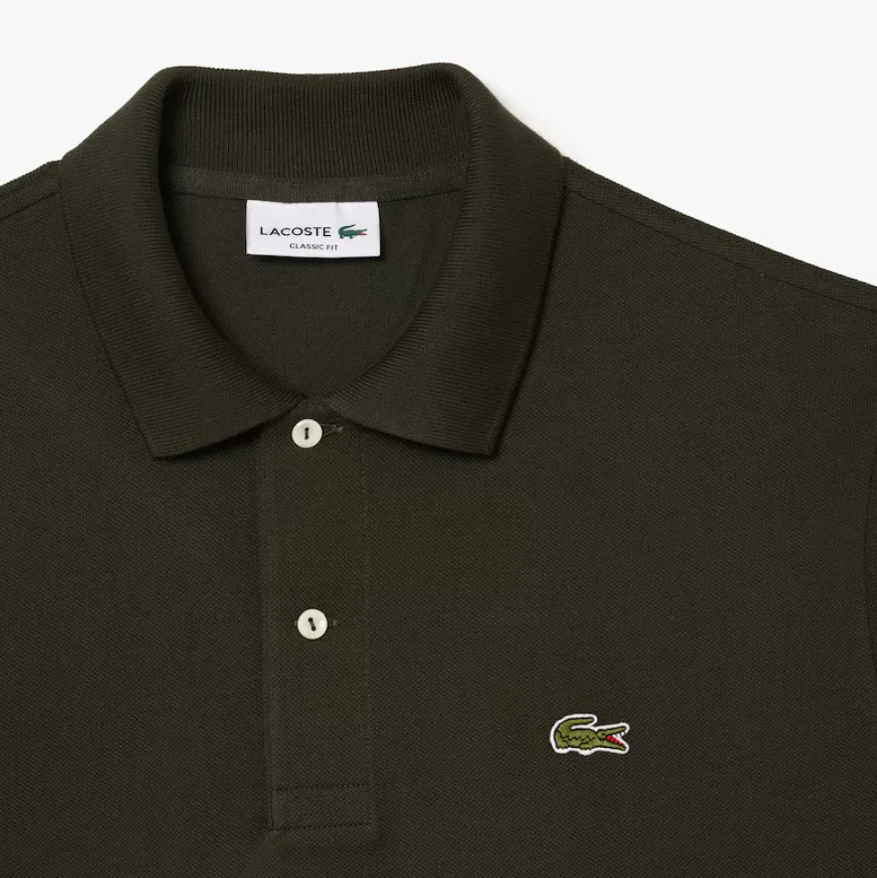 Lacoste Miesten Pikeepaita, ORIGINAL L1212 POLO NOS Tummanvihreä
