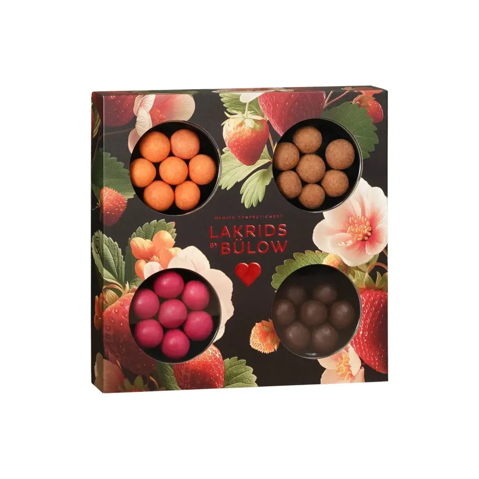 Lakrids by Bülow lakritsi Small Selection Box Love 2026