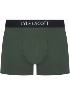 Lyle & Scott miesten bokserit, NATHAN 3-PACK BOXER Musta