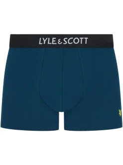 Lyle & Scott miesten bokserit, NATHAN 3-PACK BOXER Musta