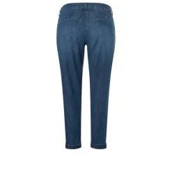 Mac naisten farkut Chino Turn Up, sininen indigo