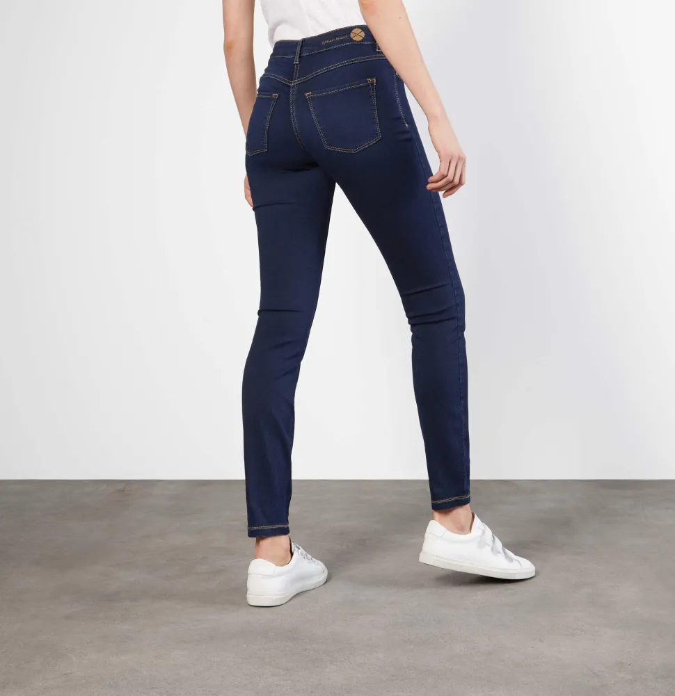 Mac Naisten Farkut, Dream Skinny D826 Tummansininen