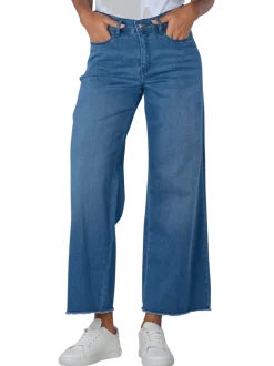 Mac naisten farkut, DREAM WIDE CROPPED Indigo