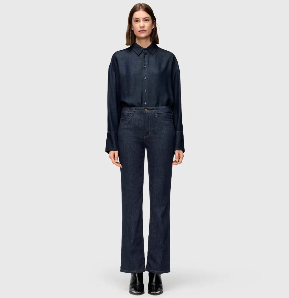 Mac naisten farkut, LAURA STRETCH DENIM Indigo