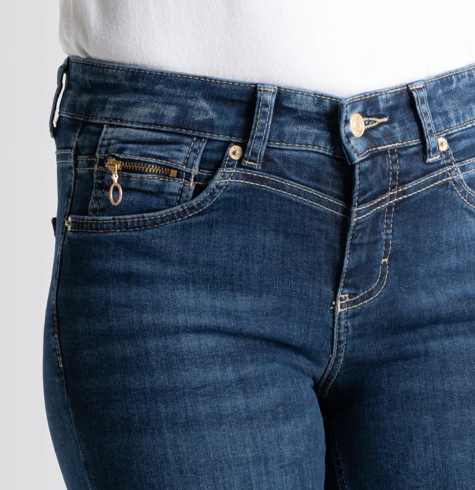 Mac Naisten Farkut, Rich Slim Sininen, Indigo
