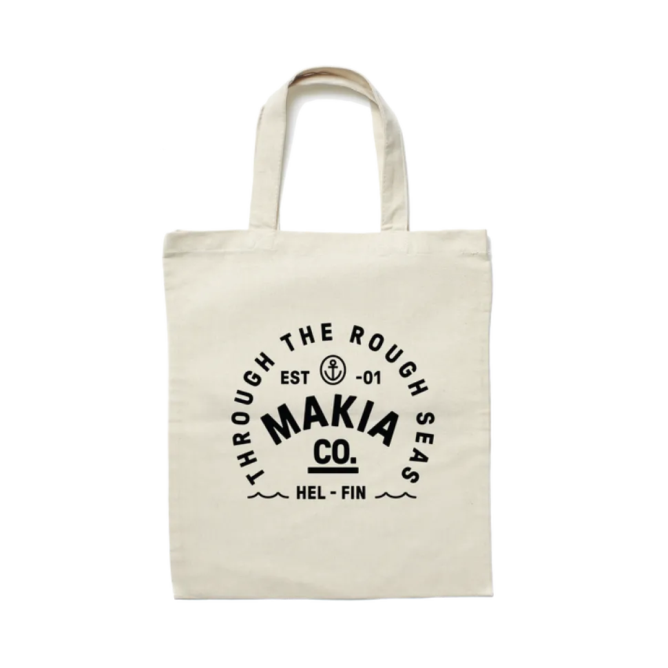Makia kangaskassi, FERRY TOTE BAG Luonnonvalkoinen