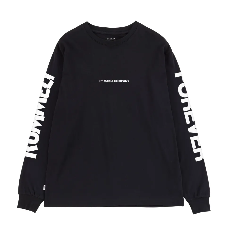 Makia Kummeli Forever Long Sleeve Shirt, musta