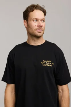 Makia Kummeli Huomenna T-shirt, musta
