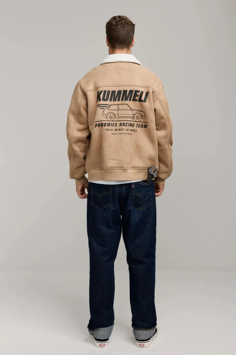 Makia Kummeli Racing Jacket, beige