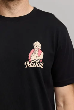 Makia Kummeli Seksipuhelin T-shirt, musta