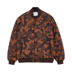 Makia Miesten Bombertakki, GRAVITY JACKET Oranssi Kuosi