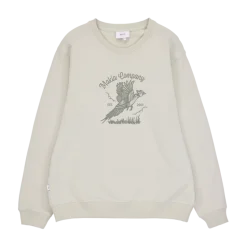 Makia miesten collegepaita, Sprint Sweatshirt Vaaleanvihreä