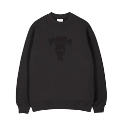 Makia miesten collegepaita, TUOMIOPÄIVÄ SWETSHIRT Musta