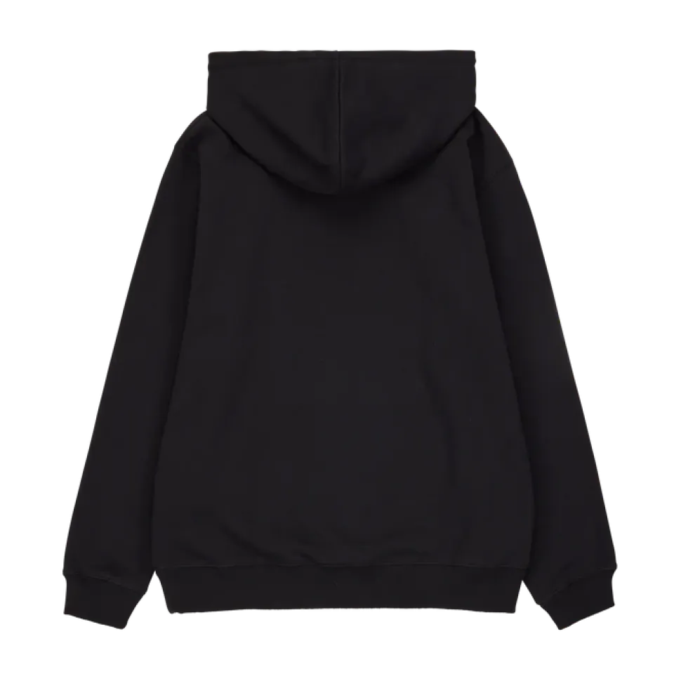 Makia miesten huppari, Hook Hooded Zip Sweatshirt Musta