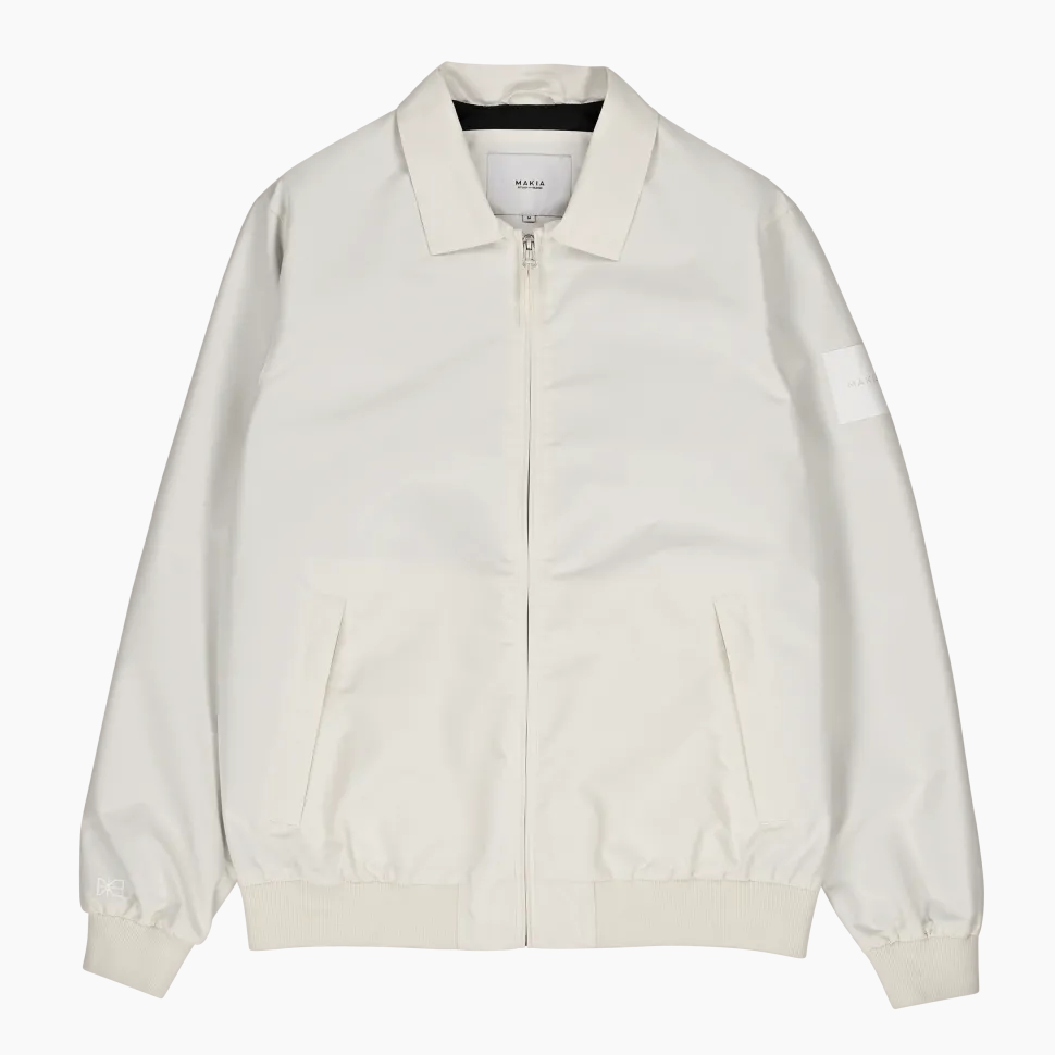 Makia Miesten Kevättakki, EDVARD JACKET Valkoinen