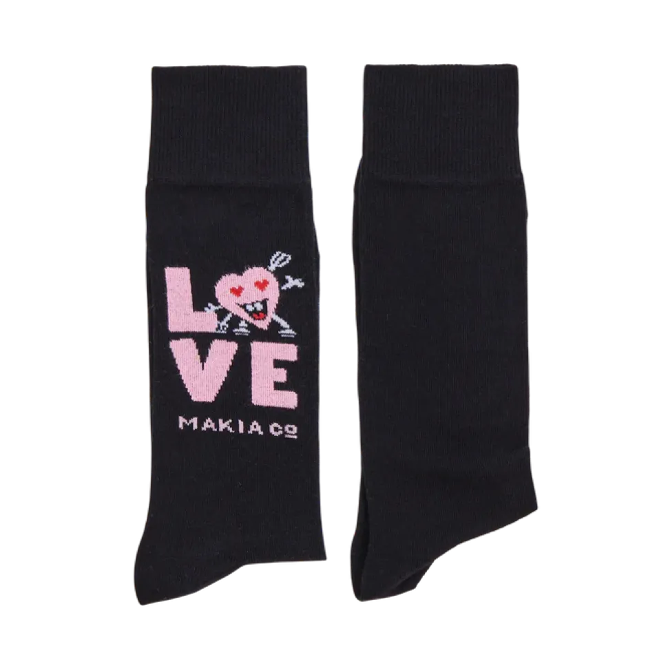 Makia miesten sukat, FEELING SOCKS Musta