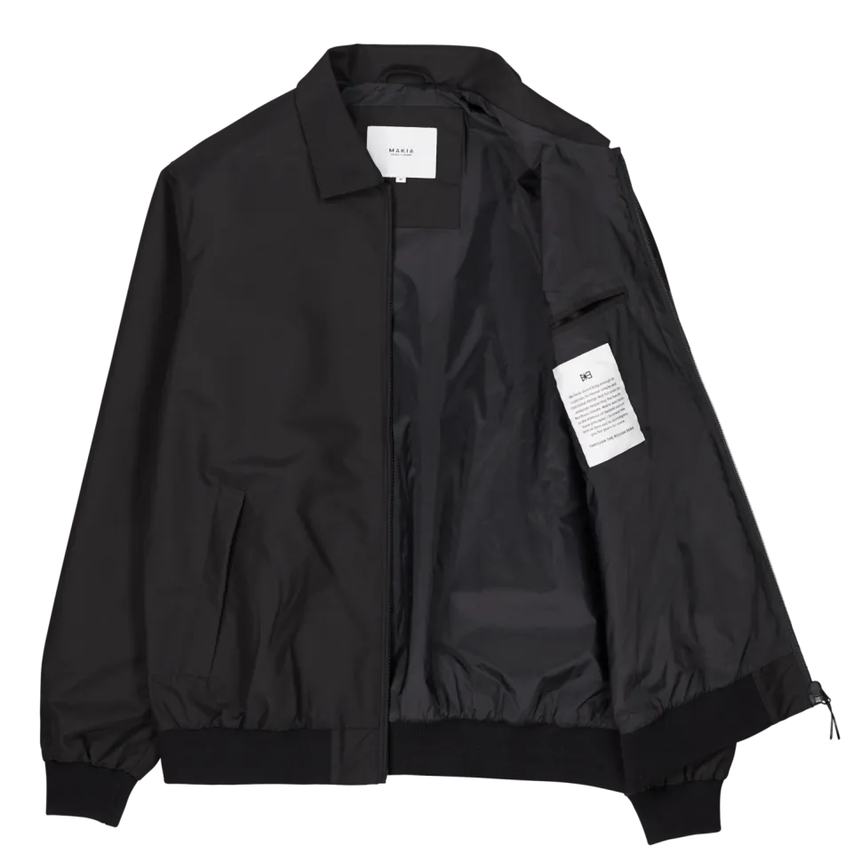 Makia Miesten Takki, EDVARD JACKET Musta