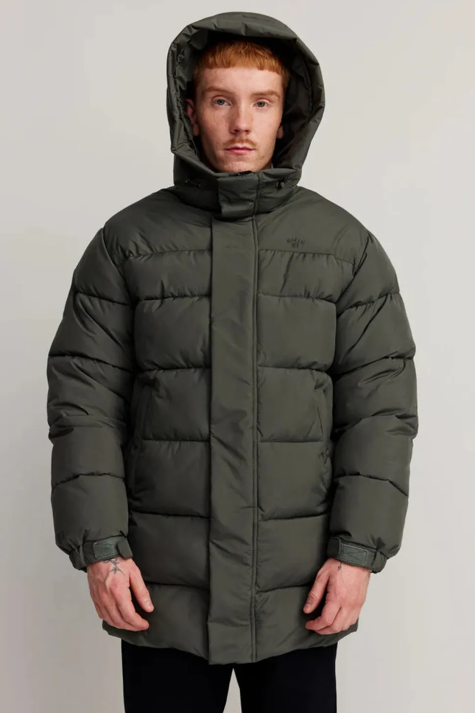Makia miesten toppatakki K MILES JACKET, tummanvihreä