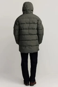 Makia miesten toppatakki K MILES JACKET, tummanvihreä