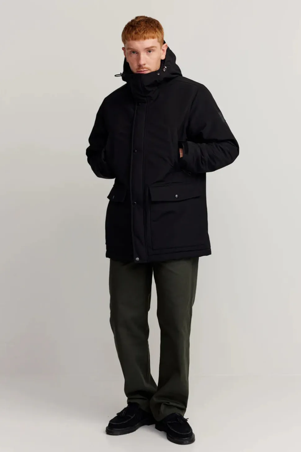 Makia miesten toppatakki, RESILIENT JACKET Musta